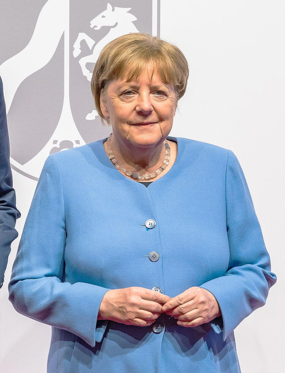 Porträt von Angela Merkel