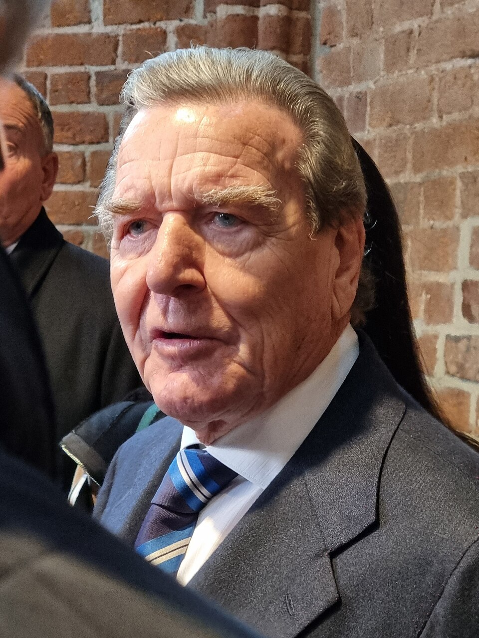 Porträt von Gerhard Schröder