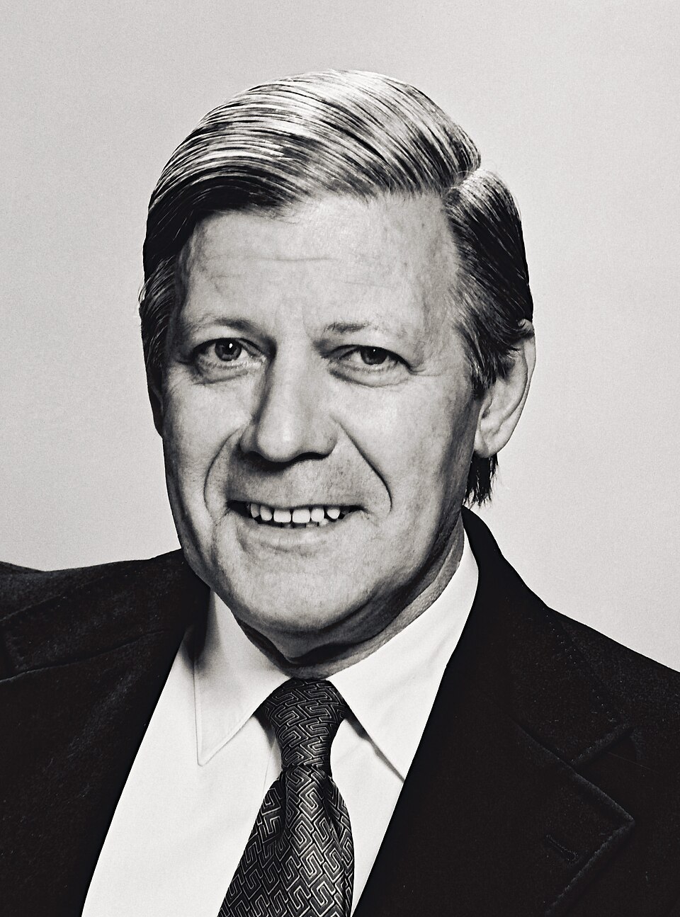 Porträt von Helmut Schmidt